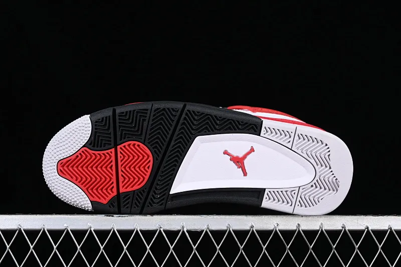 All categories Air Jordan Jordan series basketball shoes Air Jordan 4 Air Jordan 4 Red "Cement" AJ4 Joe 4 red cement reverse flame red DH6927-161